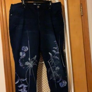 DG two dark indigo rinse jeans